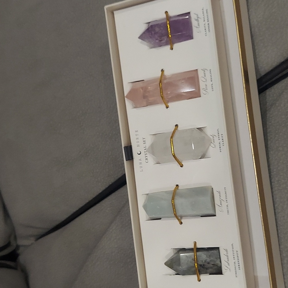 LUNA NORTE CRYSTAL SET - Picture 6 of 6
